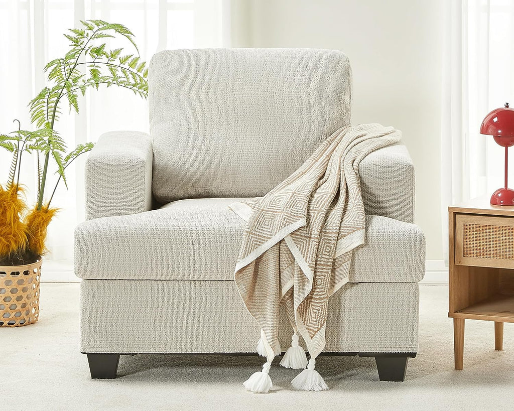 Modern Sofa with Extra Deep Seats G2033