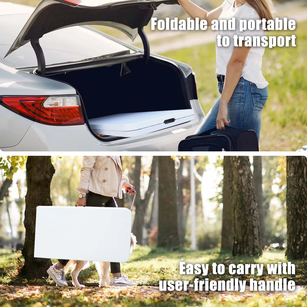 8ft Multi-purpose Outdoor Folding Picnic Table S3042