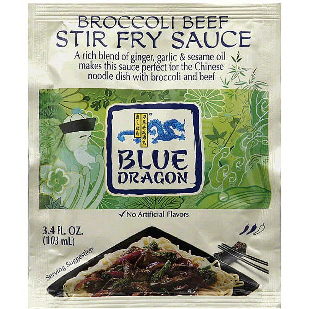 Broccoli Beef Stir Fry Sauce, 3.4 fl oz, Pack of 12 W165190