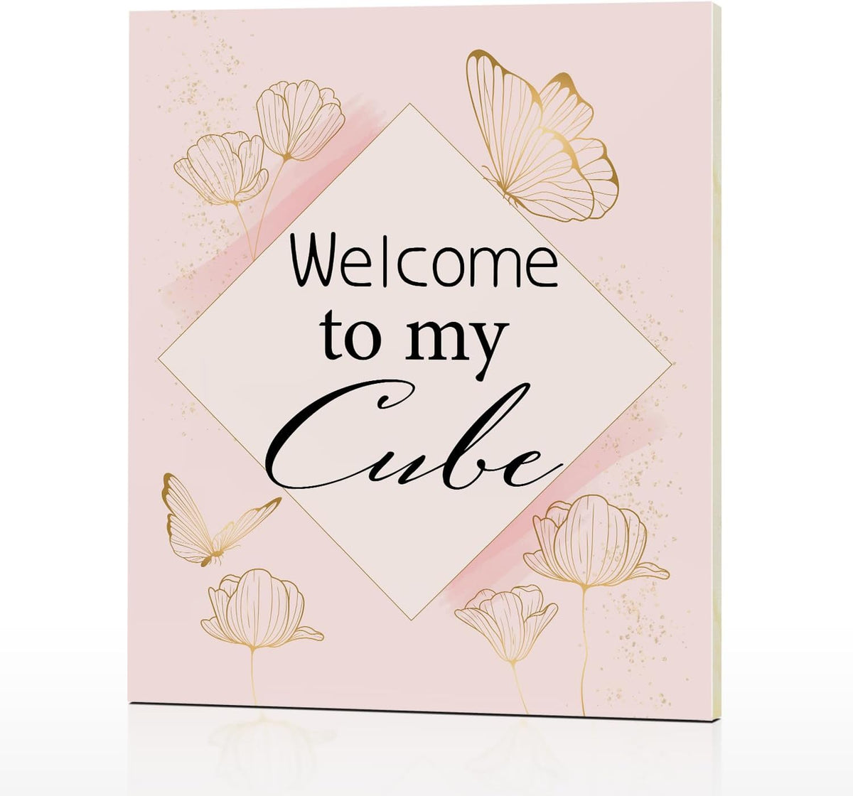 Wood Wall Sign K814447