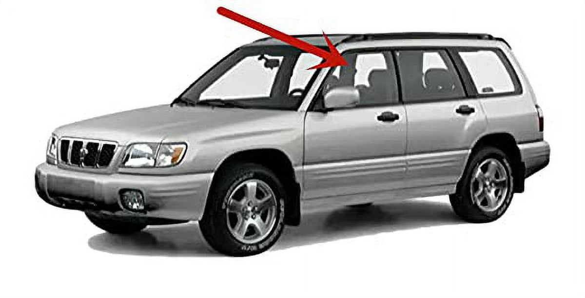 Left Side Front Door Window Glass for Subaru Forester 1998-2002 S60744
