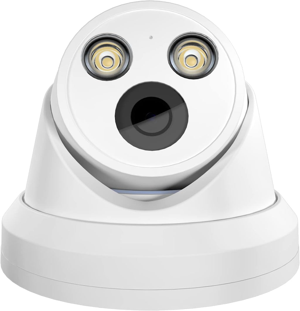8MP 4K Full Color PoE IP Dome Camera H115