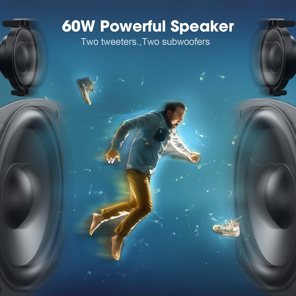 60W Portable Bluetooth Speaker IPX6 Waterproof S440