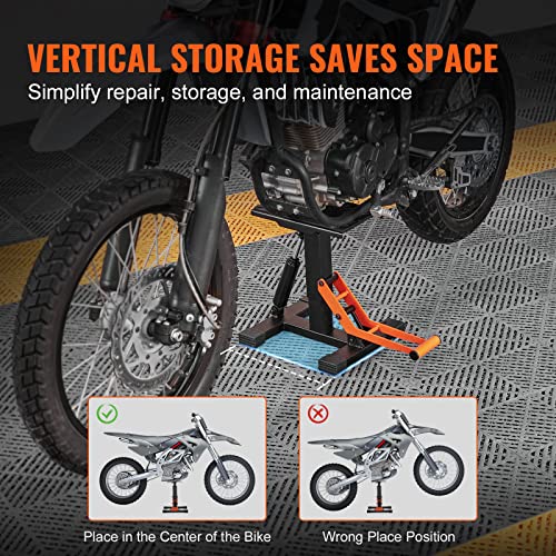 Dirt Bike Lift Stand 440 lbs Hydraulic Adjustable Height J82926
