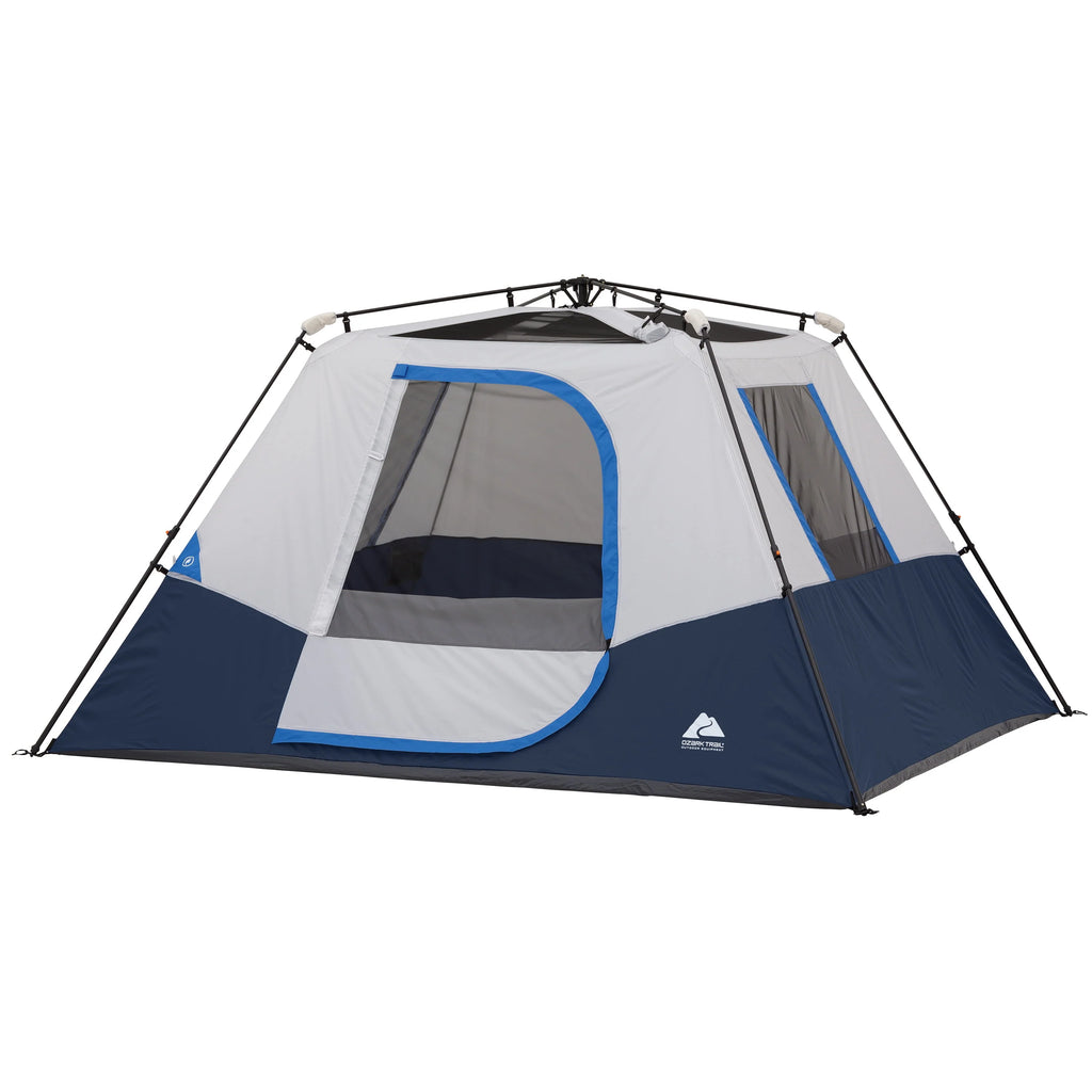 6-Person Instant Cabin Tent with LED Lighted Hub X825003