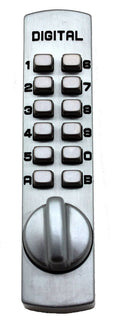 Mechanical Keyless Satin Nickel Sliding Door Lock T469427