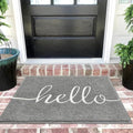 Black 36"x24" Non Slip Doormat W136661