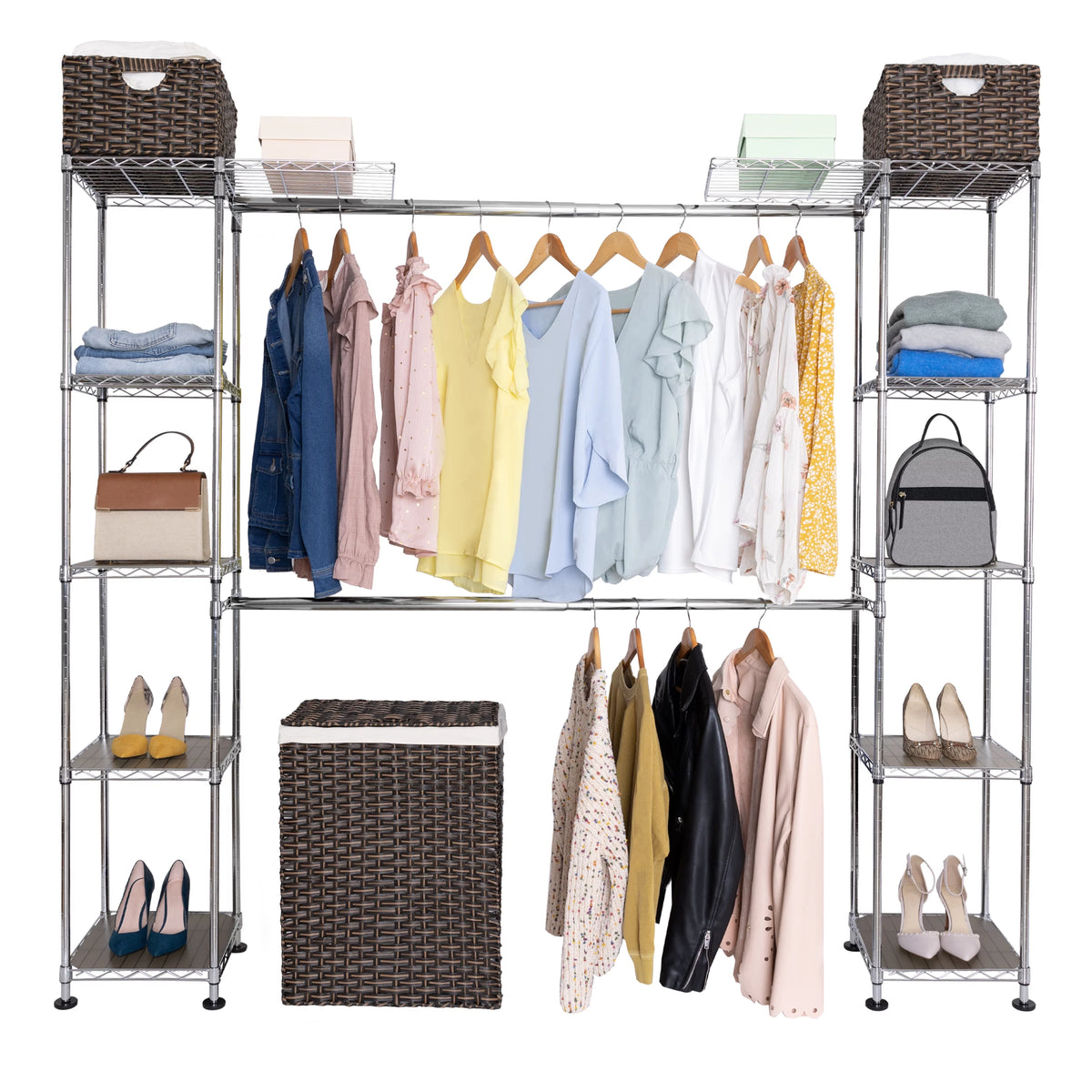 Steel Expandable Closet Organization System T49992