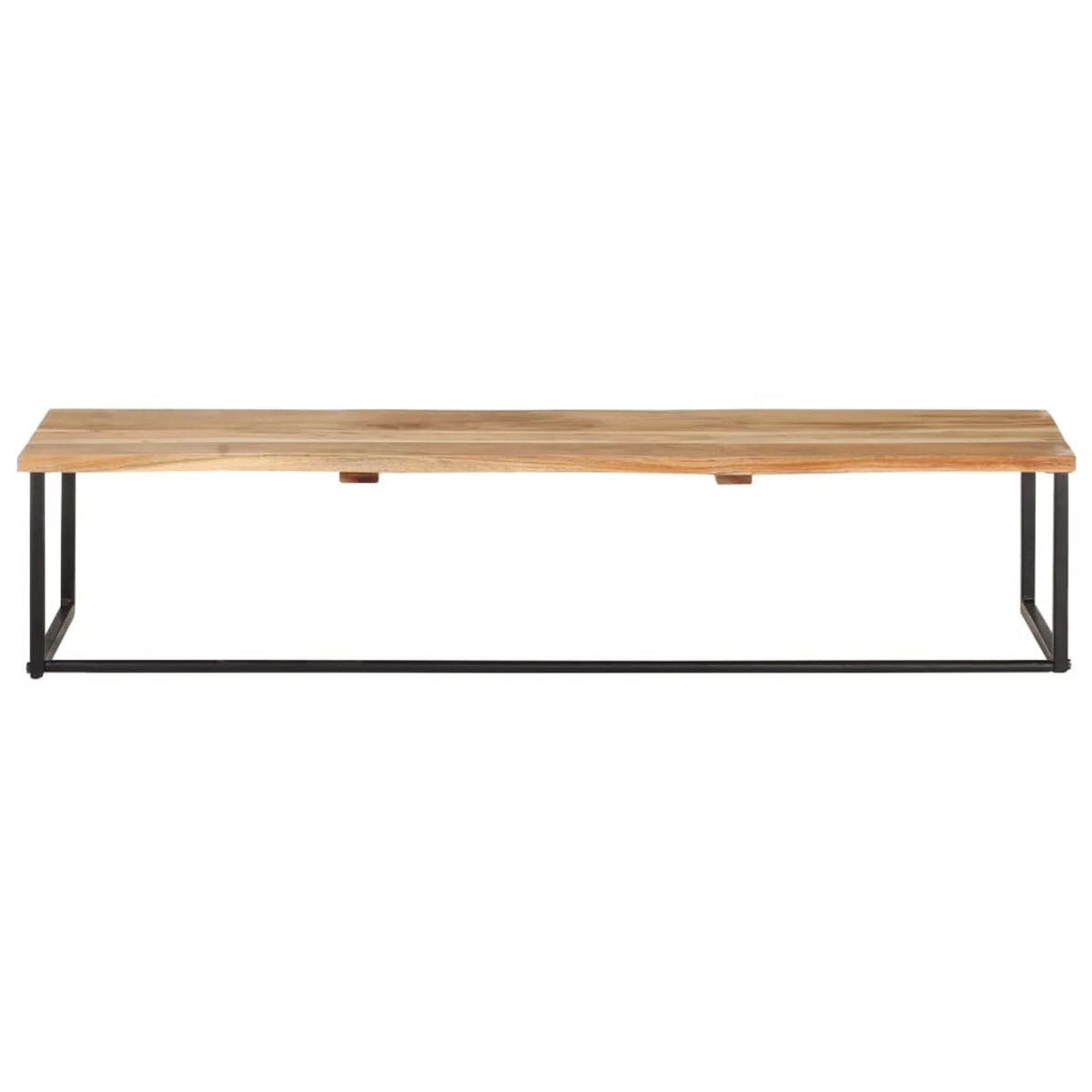 Acacia Wood Wall Mounted Coat Rack with Storage Shelf L919