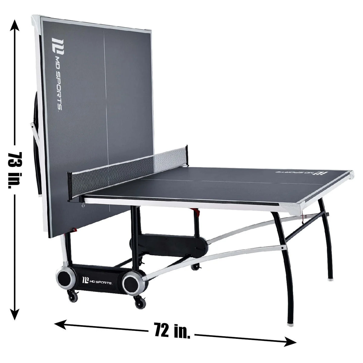 Official Size 15mm 2-Piece Indoor Table Tennis B355479