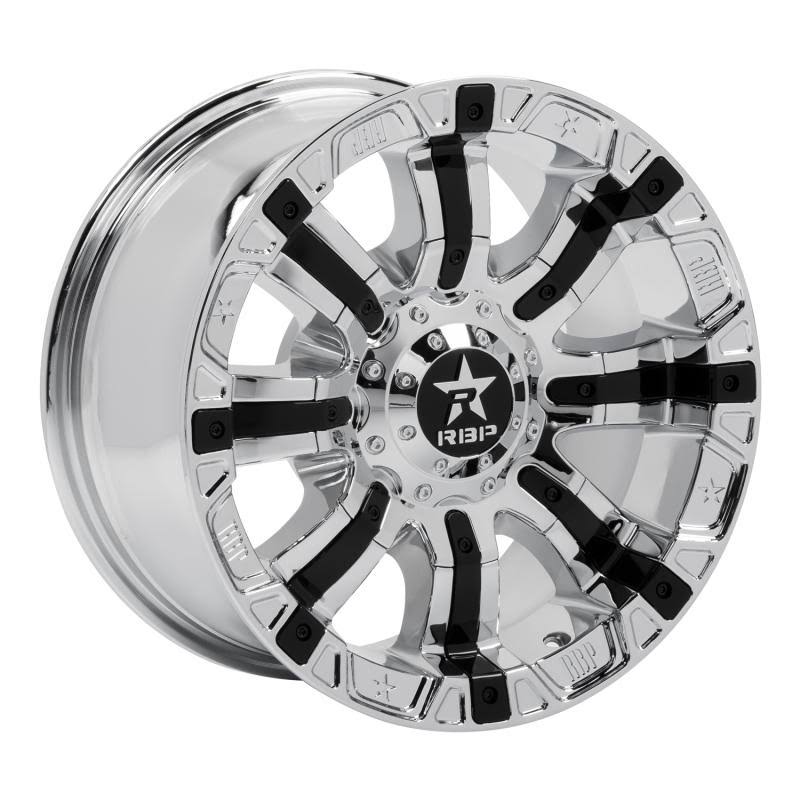 1992 GMC Suburban Chrome & Black 94R Wheel V45726