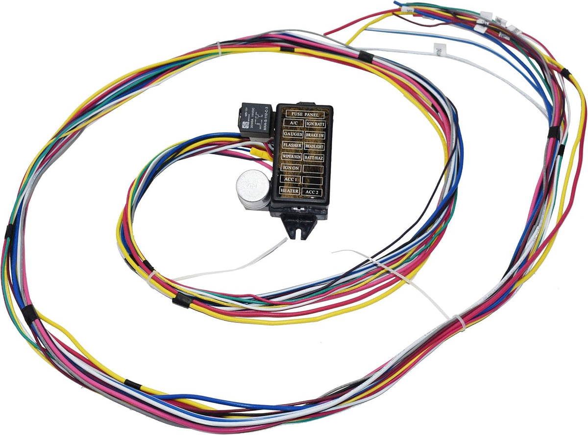 12 Circuit Universal Wire Harness XL Wires Pack of 2 F879150