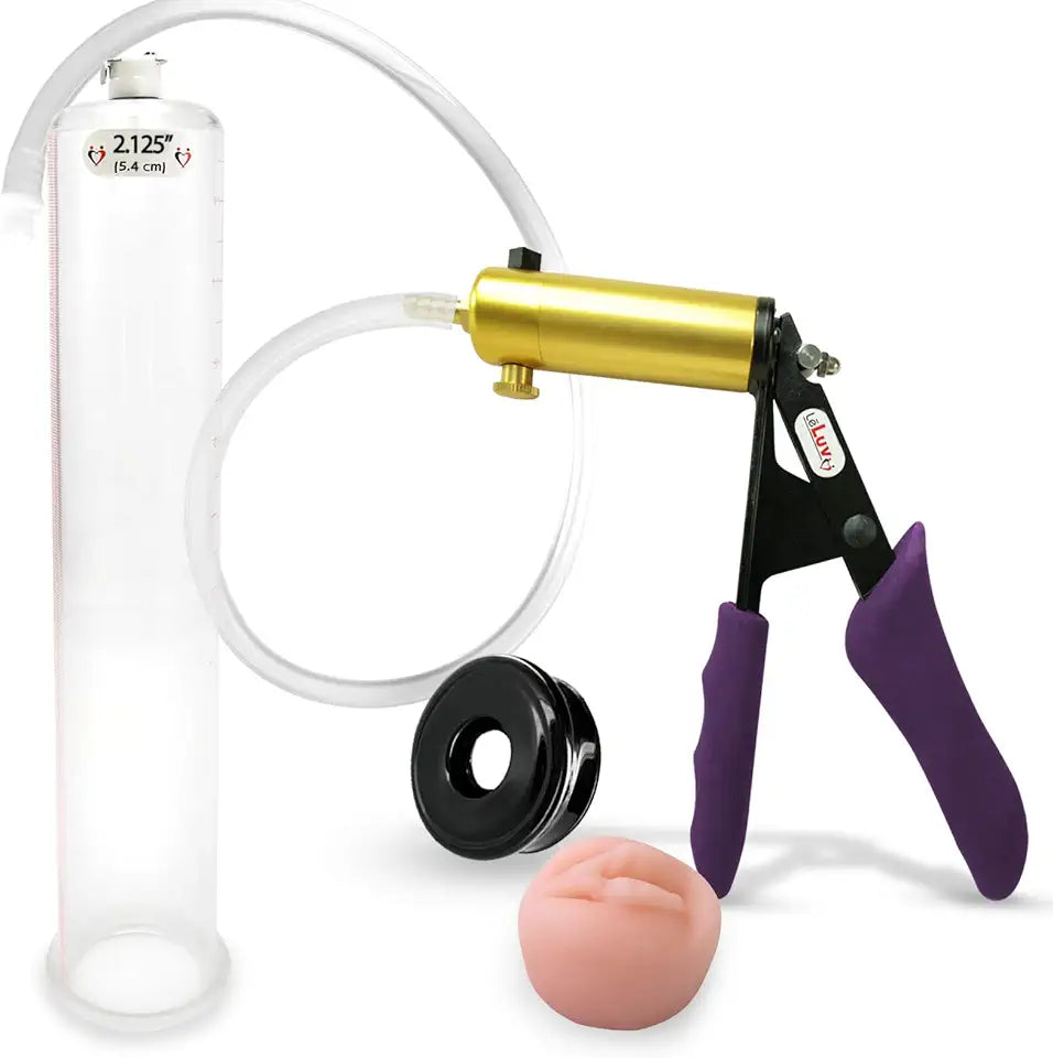 Purple Silicone Grips Clear Hose 12" Length x 2.125" Diameter Round Flange Cylinder Z232197