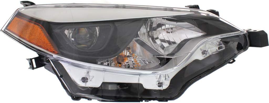 Driver Side Headlight for Toyota Corolla 2014 2015 2016 L655