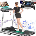 Smart Folding Treadmill Machine with TV Screen and WiFi N8482