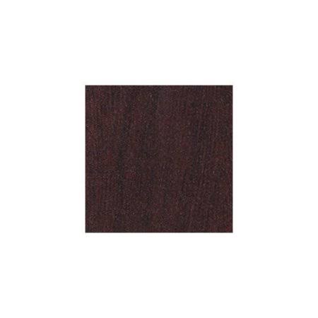 Mahogany Cafe and Breakroom Table with Cross Base K841