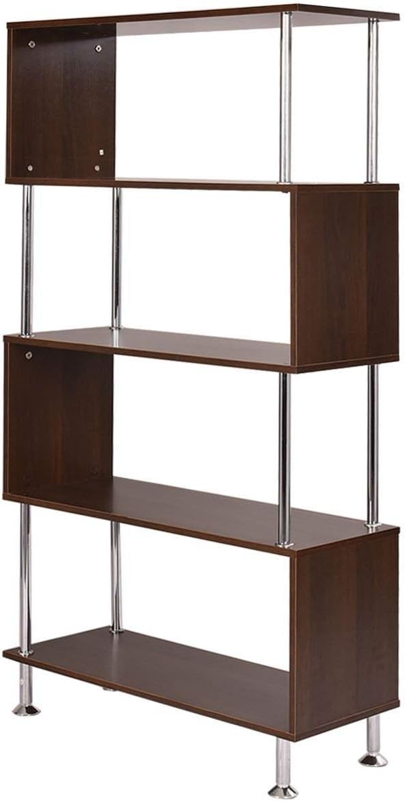 4-Tier Wooden Bookcase Bookshelf L4504