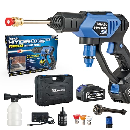 Portable Cordless Pressure Washer with 6-in-1 Nozzle L881751