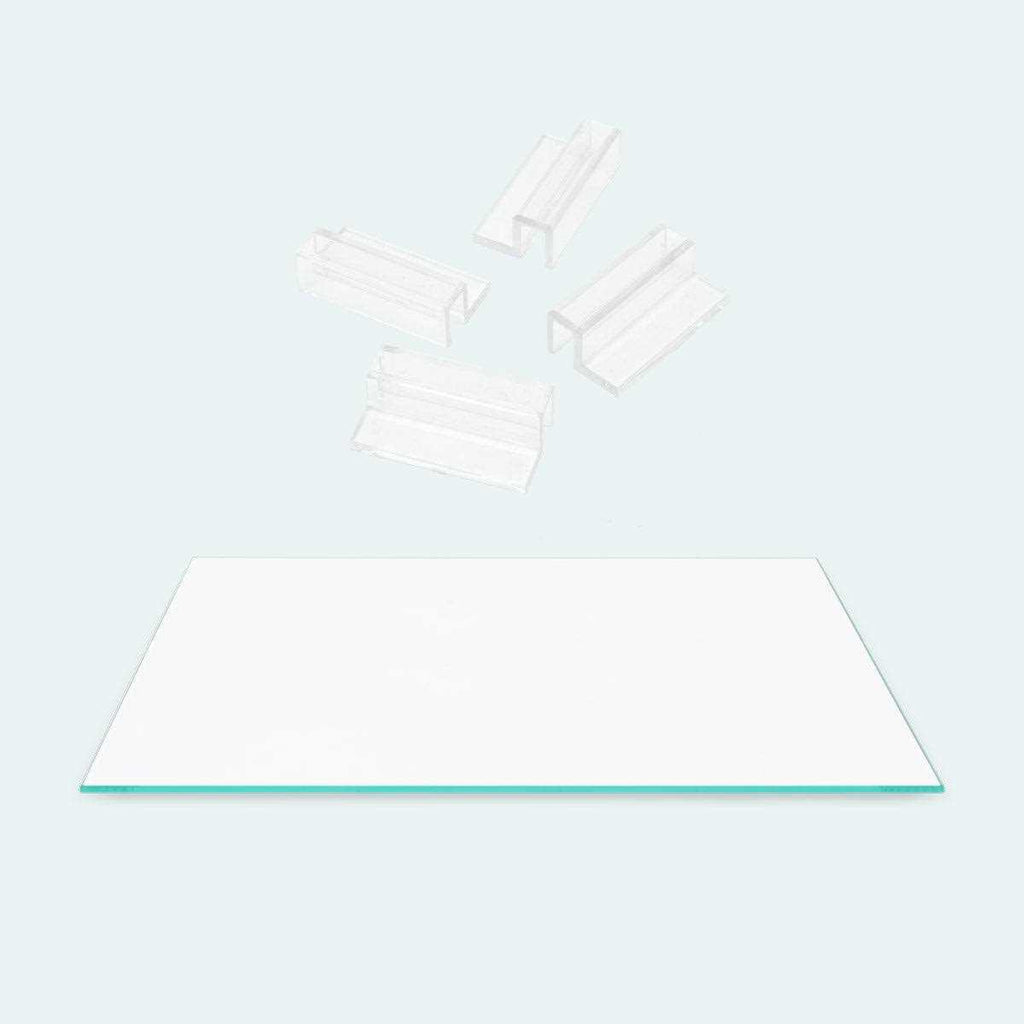 Aquarium Tank Glass Lid with Clear Clips N591