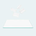 Aquarium Tank Glass Lid with Clear Clips N591