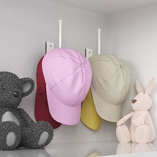 2 Pack Stainless Steel Hat Rack Organizer U1779