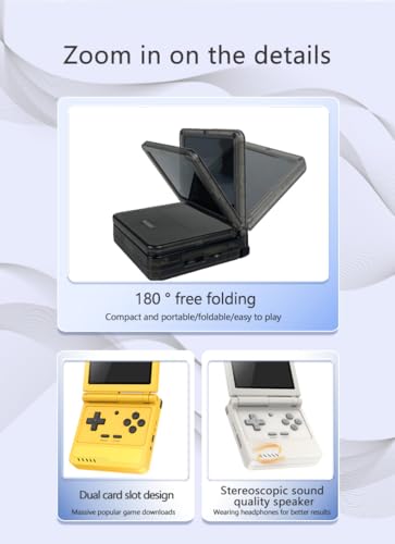 Transparent Black Retro Handheld Console P591931