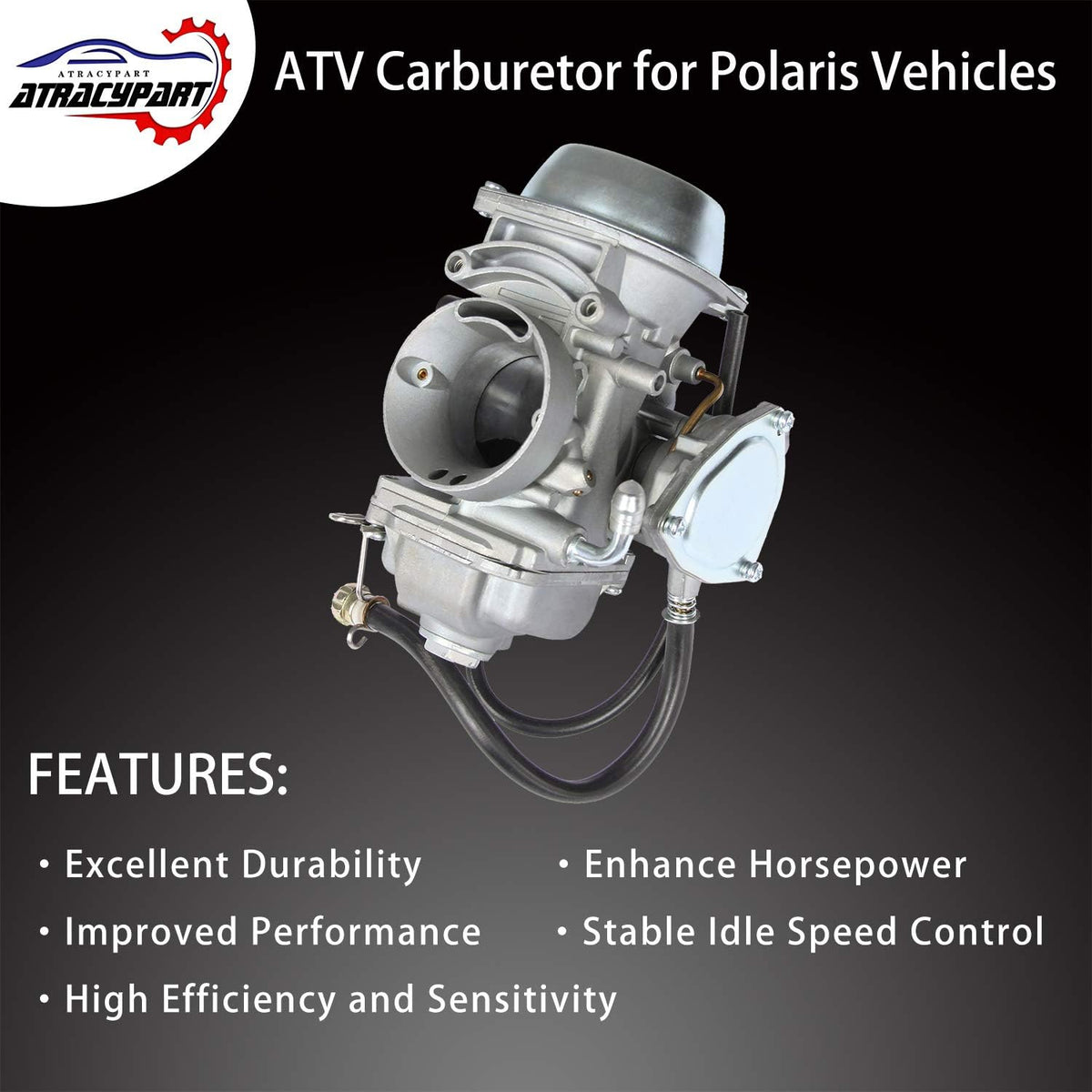 Carburetor Carb for Polaris Sportsman 500 4X4 HO, Pack of 2 Y603