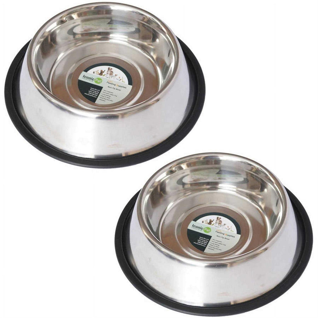 Stainless Steel Non-Skid Pet Bowl G65465