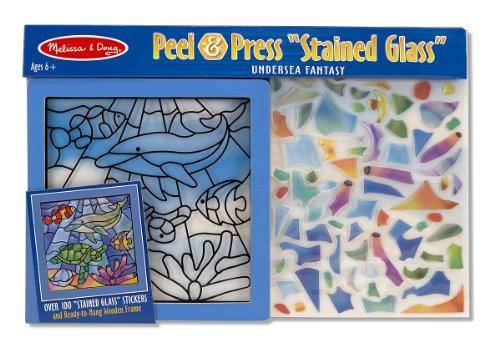 Stained Glass Made Easy Activity Kits Set: Ocean and Safari P242916