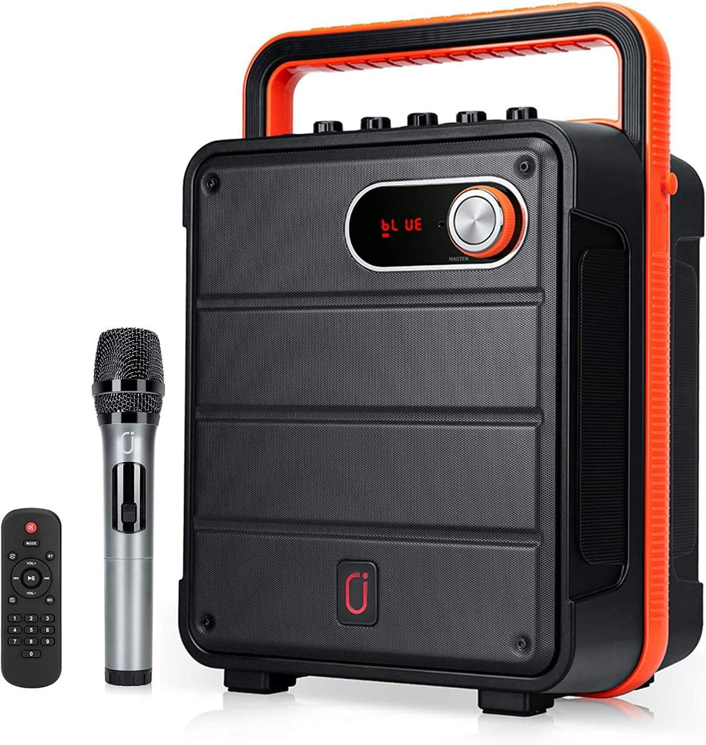 Portable Bluetooth Karaoke Machine PA Speaker System with Microphone L697