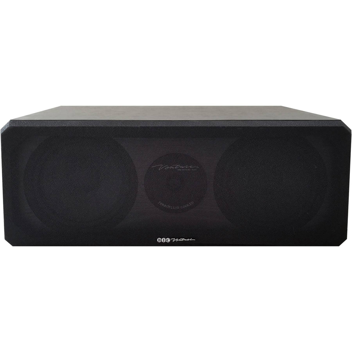 Black 2-way Center Channel Speaker D7702