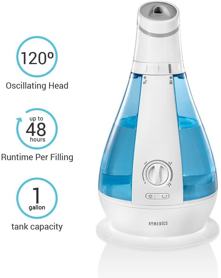 Cool Mist Oscillating Ultrasonic Humidifier M648