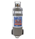 Gray 100 LB Horizontal & Vertical Propane Cylinder B1948