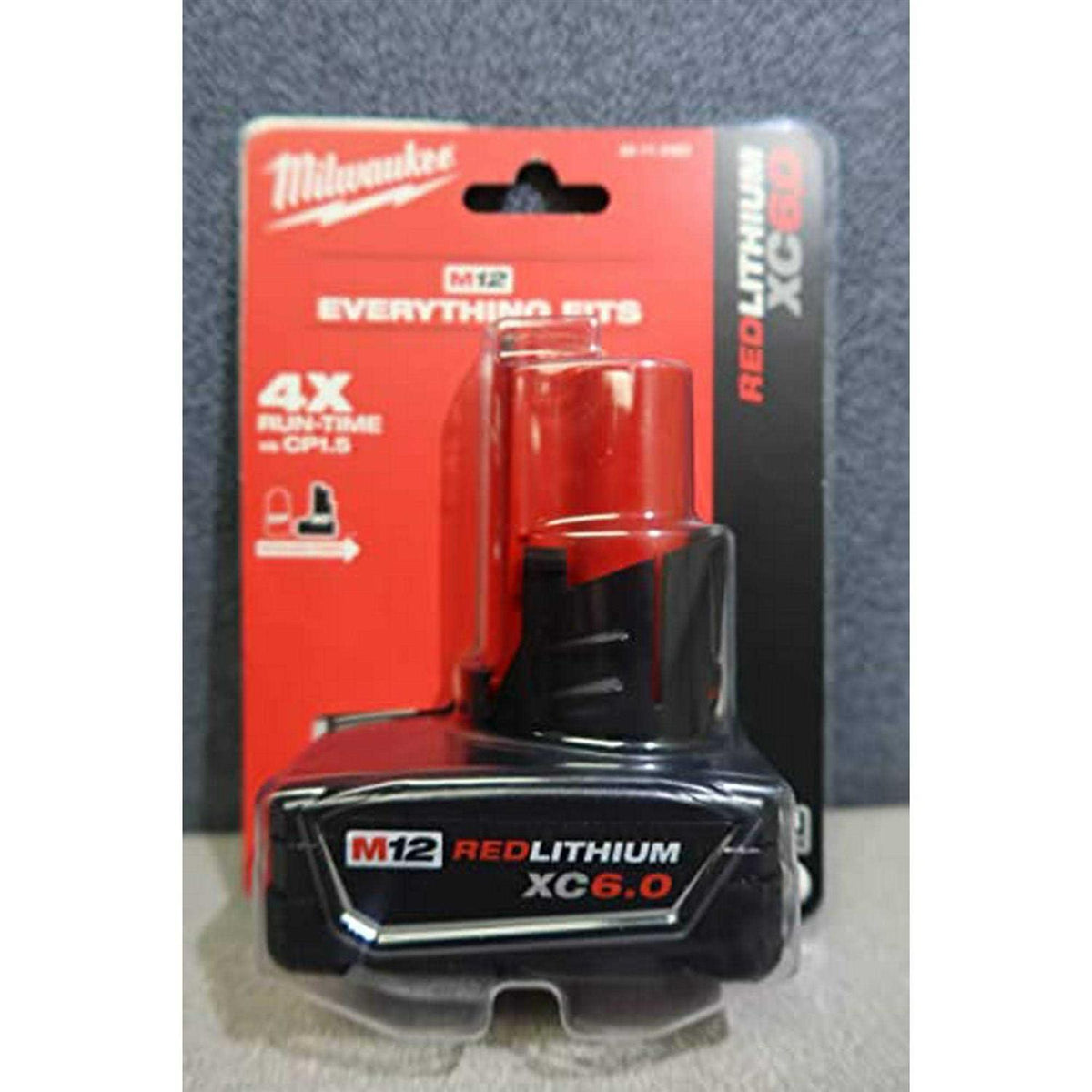 Milwaukee M12 REDLITHIUM XC6.0 Extended Capacity Battery Pack T387