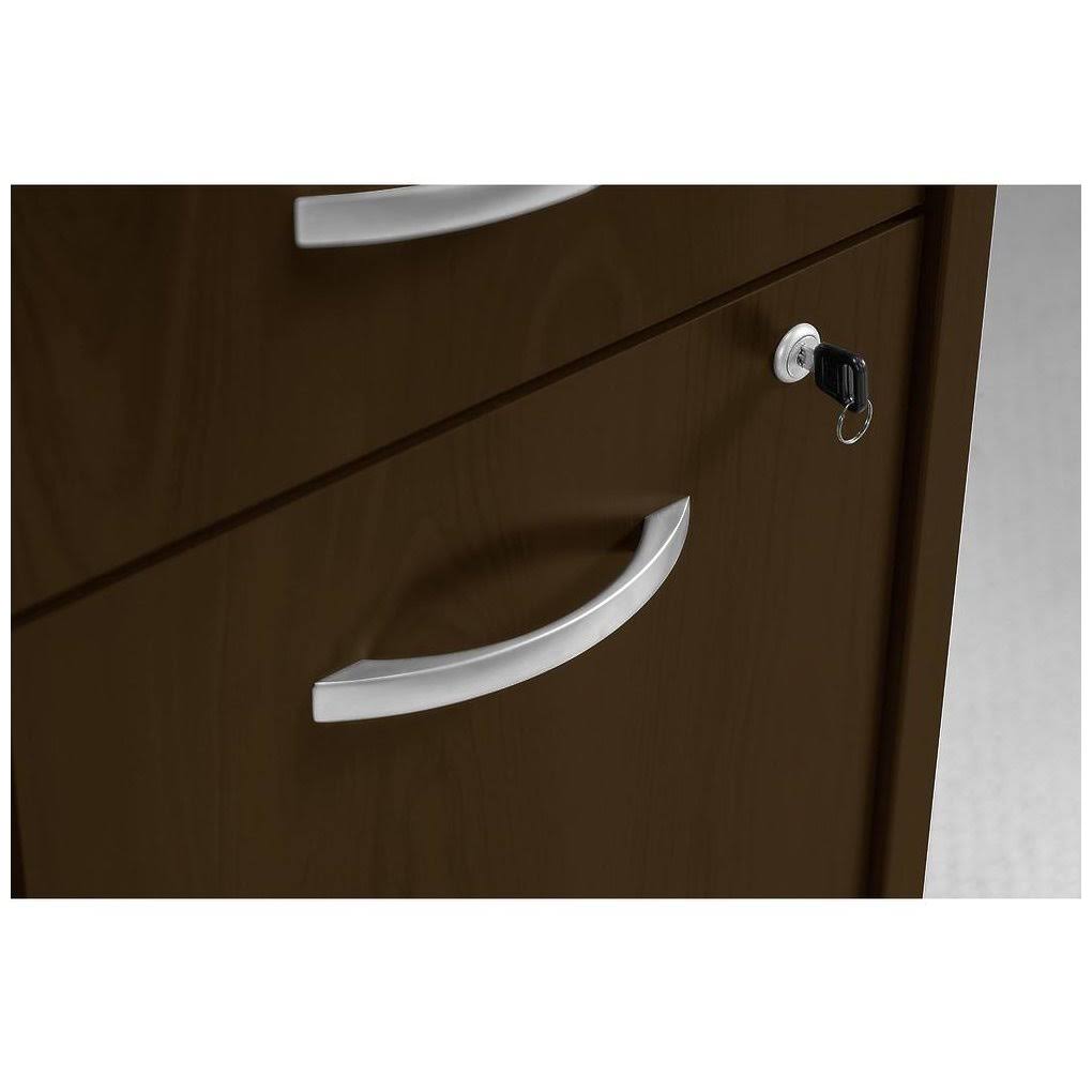 2 Drawer Mobile File Cabinet, Mocha Cherry X654
