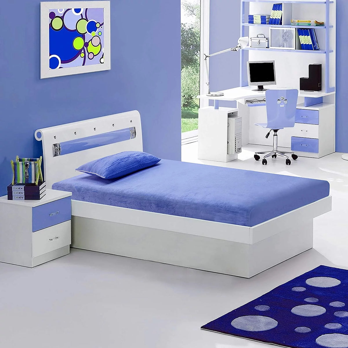 Kids Youth Full Size 6-inch Gel Memory Foam Mattress R4314