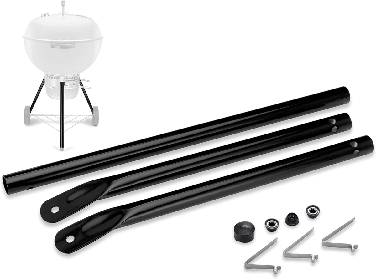 Black 22 Inch Charcoal Grill Front Leg Kit V831616