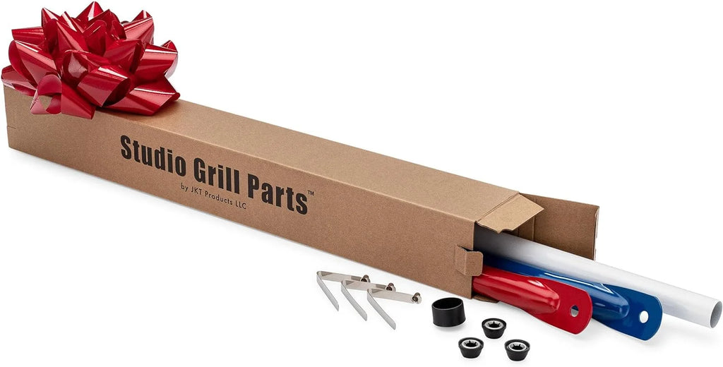 Black 22 Inch Charcoal Grill Front Leg Kit V831616
