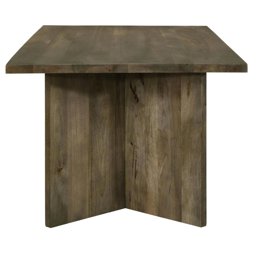 Brown Mango Wood Dining Table M236