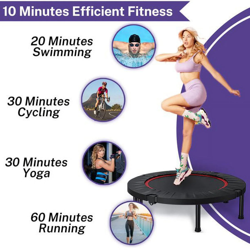 40 Foldable Mini Trampoline 330 lb P8138