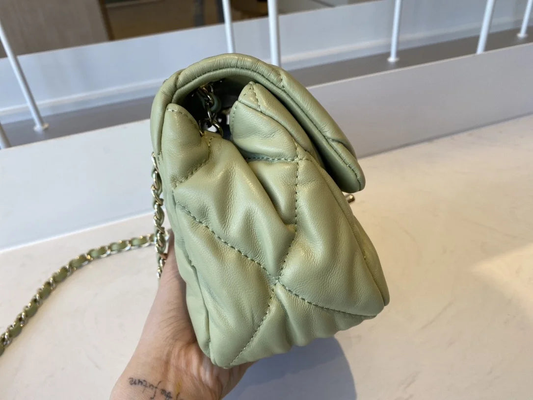 Green Small Flap Bag H4073