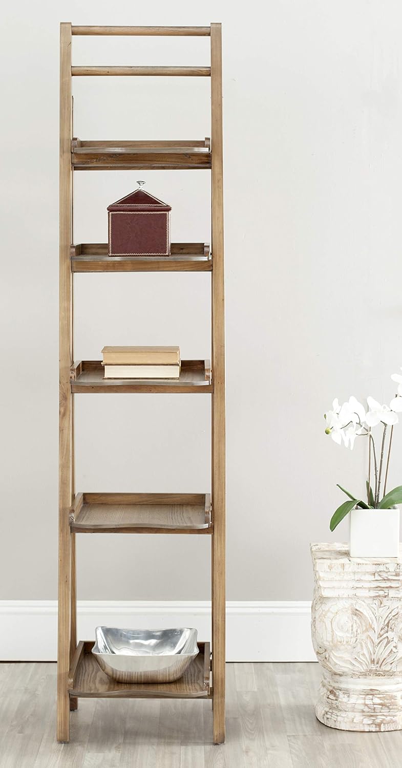 Oak Leaning Étagère Y257