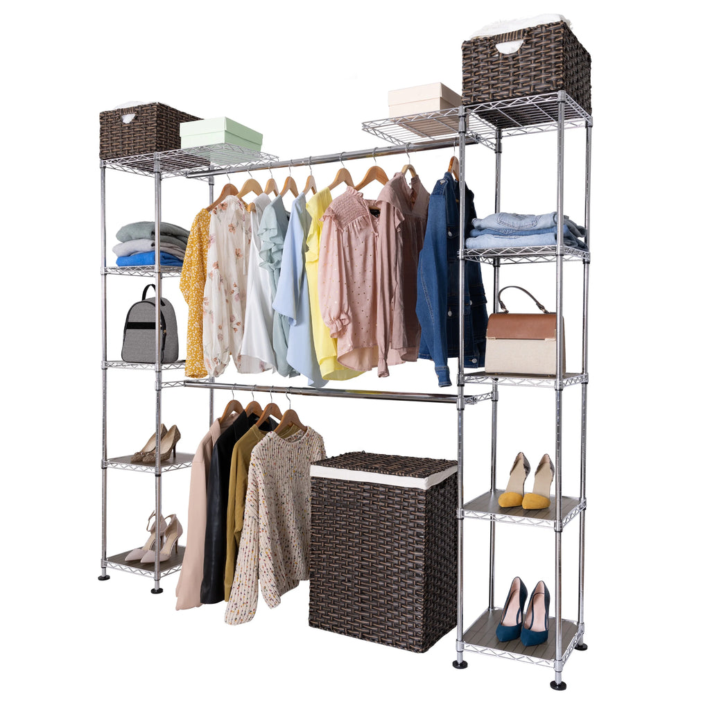 Steel Expandable Closet Organization System T49992