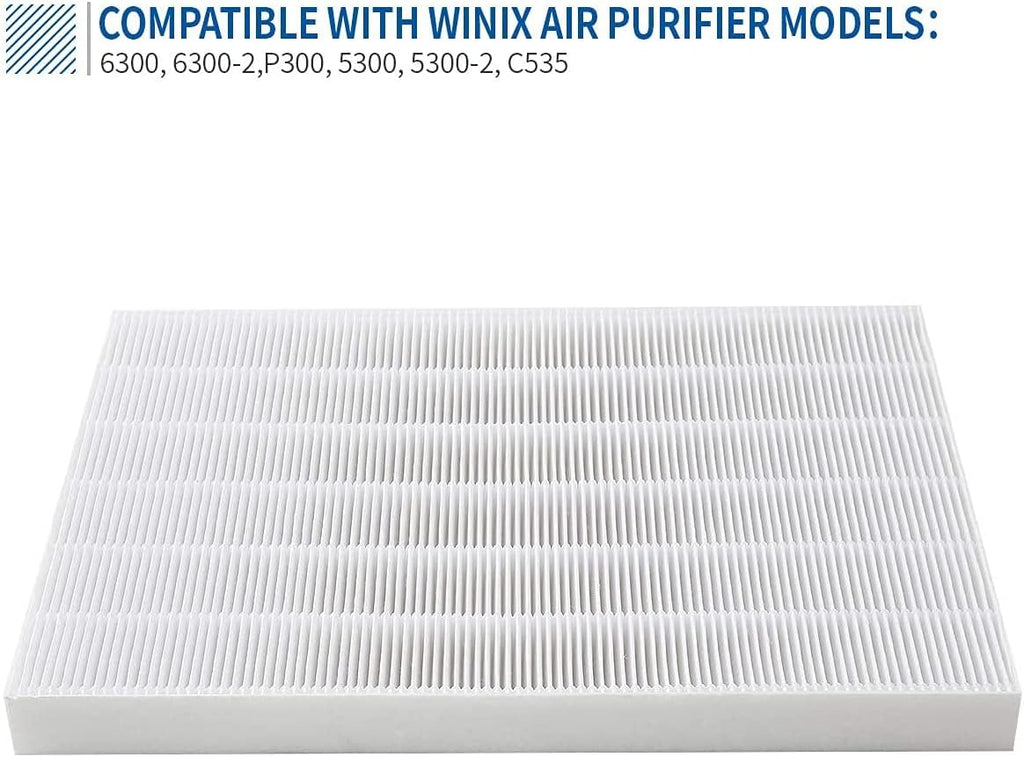 2 True HEPA Filter and 8 Carbon Pre Filters Set F730368