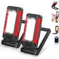 Rechargeable LED Magnetic Work Light 2 Pack O949
