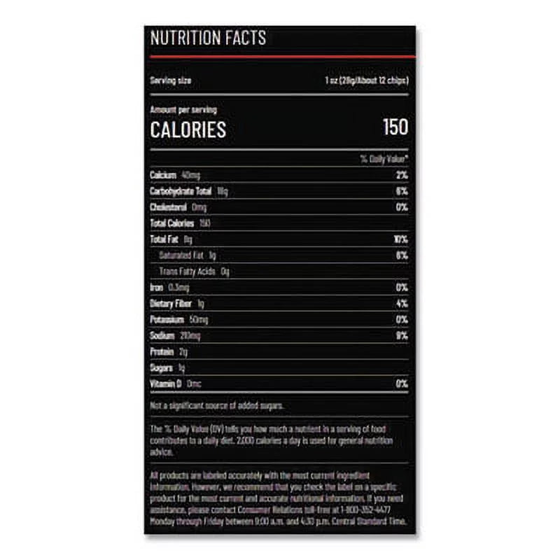 Kettle Cooked Sea Salt Potato Chips, 1.375 oz Bag, 64/Carton I971992