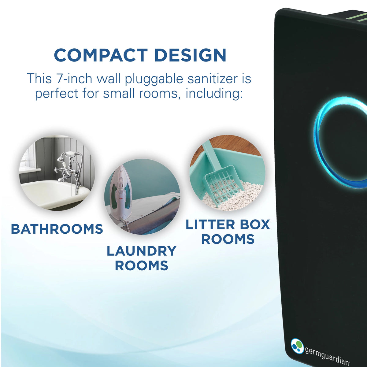 7" Pluggable UV-C Air Sanitizer & Deodorizer X216