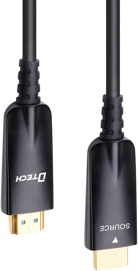 10m Fiber Optic HDMI Cable 4K 30Hz 1080p 60hz Black O8481