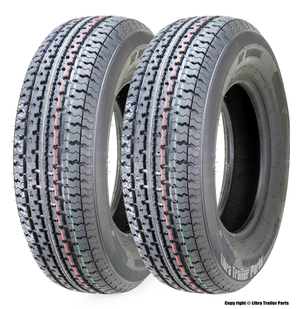 Set 4 Trailer Tire 225/75R15 10 Ply K425177