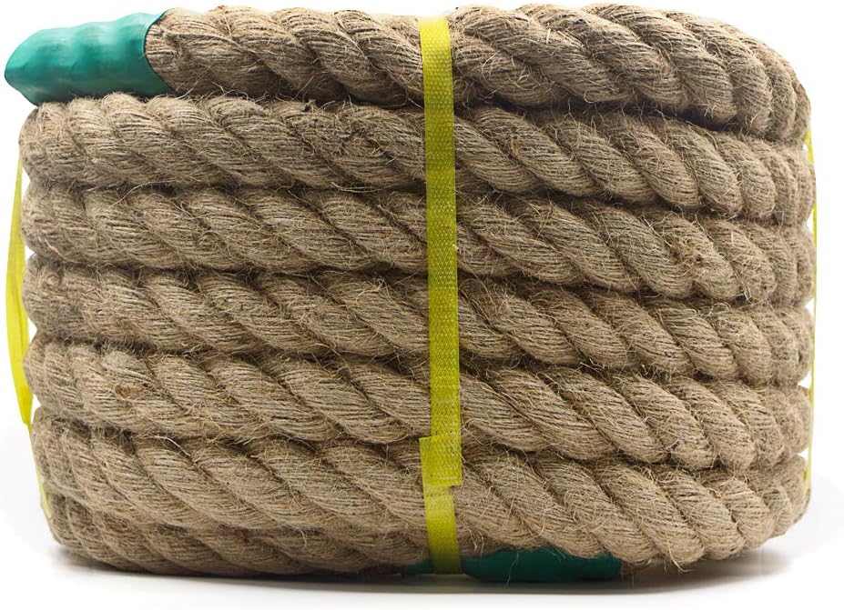 1.18/1.5/2 Inch Twisted Hemp Rope Q9143